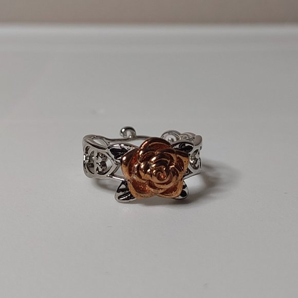 Cute Size 9.75 Rose Ring - Picture 1 of 12